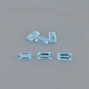 Shop Aquamarine Shapes! 4x2x1.7 Mm Natural Aquamarine Faceted Cut Baguette 0.61cts 6 Pieces Aaa+ Grade Loose Gemstone – 100% Natural Aquamarine Gemstone -aqblu-1091 | Natural genuine stones & crystals in various shapes & sizes. Buy raw cut, tumbled, or polished gemstones for making jewelry or crystal healing energy vibration raising reiki stones. #crystals #gemstones #crystalhealing #crystalsandgemstones #energyhealing #affiliate #ad