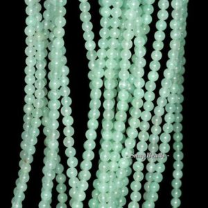 Shop Aventurine Beads! 3mm Parsley Bunch Aventurine Gemstone, Green, Round 3mm Loose Beads 16 inch Full Strand (90114019-107 – 3mm B) | Natural genuine beads Aventurine beads for beading and jewelry making.  #jewelry #beads #beadedjewelry #diyjewelry #jewelrymaking #beadstore #beading #affiliate #ad