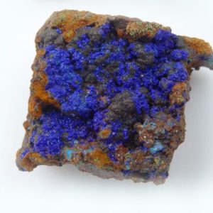 Shop Raw & Rough Azurite Stones! Azurite Crystals on Matrix ~ Blue Azurite Mineral Specimen from Lavrion, Greece | Natural genuine stones & crystals in various shapes & sizes. Buy raw cut, tumbled, or polished gemstones for making jewelry or crystal healing energy vibration raising reiki stones. #crystals #gemstones #crystalhealing #crystalsandgemstones #energyhealing #affiliate #ad