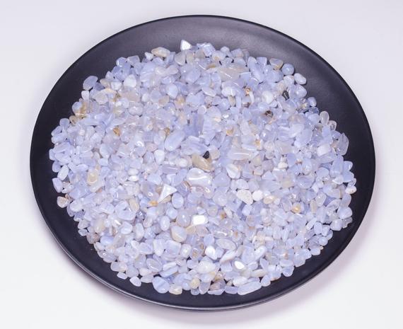 Bulk Yellow Blue Chalcedony Gravels-polished-chips-blue Crystals-energy Gemstone-jewelry Making-necklace