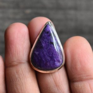 Shop Charoite Rings! natural charoite ring,925 silver ring,charoite ring,natural purple charoite ring,purple charoite gemstone ring,charoite ring,gemstone ring | Natural genuine Charoite rings, simple unique handcrafted gemstone rings. #rings #jewelry #shopping #gift #handmade #fashion #style #affiliate #ad