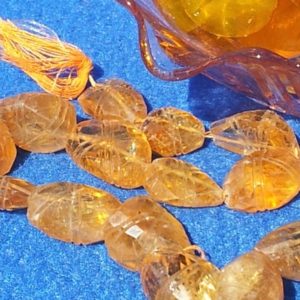 Shop Citrine Chip & Nugget Beads! Citrine Hand Carved Freeform Nugget Beads 15 Inch Strand 81.8 Grams Orange Citrine Nugget Beads Natural Citrine Stones Semi Precious Stones | Natural genuine chip Citrine beads for beading and jewelry making.  #jewelry #beads #beadedjewelry #diyjewelry #jewelrymaking #beadstore #beading #affiliate #ad