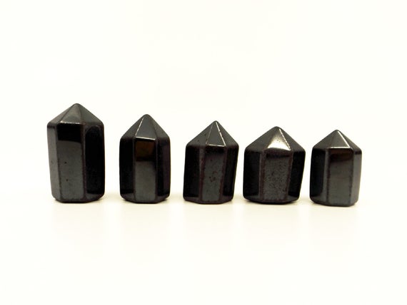 Hematite Tower - Grounding Stone, Stone Of The Mind, Protection, Crystal Grid
