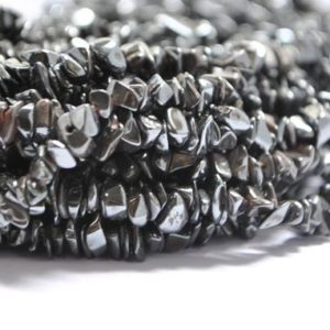 Shop Hematite Chip & Nugget Beads! Hematite pearls – hematite nuggets – hematite chips – pearls hematite | Natural genuine chip Hematite beads for beading and jewelry making.  #jewelry #beads #beadedjewelry #diyjewelry #jewelrymaking #beadstore #beading #affiliate #ad