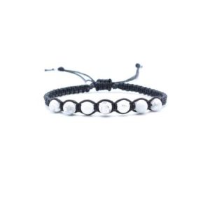 White Howlite Bracelet | Natural genuine Gemstone bracelets. Buy crystal jewelry, handmade handcrafted artisan jewelry for women.  Unique handmade gift ideas. #jewelry #beadedbracelets #beadedjewelry #gift #shopping #handmadejewelry #fashion #style #product #bracelets #affiliate #ad