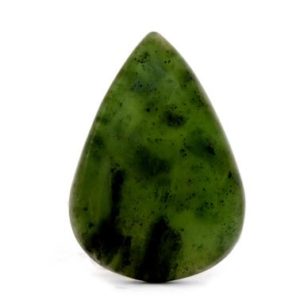 Shop Jade Cabochons! Green Jade Gemstone Cabochon (33mm x 23mm x 6mm) 35cts – Teardrop Gemstone – Loose Nephrite Jade | Natural genuine stones & crystals in various shapes & sizes. Buy raw cut, tumbled, or polished gemstones for making jewelry or crystal healing energy vibration raising reiki stones. #crystals #gemstones #crystalhealing #crystalsandgemstones #energyhealing #affiliate #ad