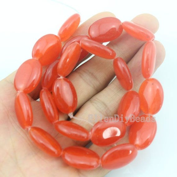 13x18mm  Oval Jade Beads,jade Beads,loose Jade Stone Beads, Full Strand,gemstone Beads For Diy Jewelry Making--15.5 Inches--22 Pieces--bj028
