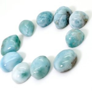 Shop Larimar Chip & Nugget Beads! Natural Dominican Larimar – 10 pcs Chips Rock Stone Gemstone Variety Tear Drop Shape Beads for Ring Necklace Pendant Jewelry Making – PGL60 | Natural genuine chip Larimar beads for beading and jewelry making.  #jewelry #beads #beadedjewelry #diyjewelry #jewelrymaking #beadstore #beading #affiliate #ad