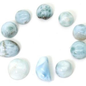 Shop Larimar Chip & Nugget Beads! Natural Larimar Cabochon – 10 pcs Chips Rock Stone Gemstone Variety Tear Drop Shape Beads for Ring Necklace Pendant Jewelry Making – PGL49 | Natural genuine chip Larimar beads for beading and jewelry making.  #jewelry #beads #beadedjewelry #diyjewelry #jewelrymaking #beadstore #beading #affiliate #ad