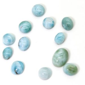 Shop Larimar Chip & Nugget Beads! Natural Larimar Cabochon – 12 pcs Chips Rock Stone Gemstone Variety Tear Drop Shape Beads for Ring Necklace Pendant Jewelry Making – PGL54 | Natural genuine chip Larimar beads for beading and jewelry making.  #jewelry #beads #beadedjewelry #diyjewelry #jewelrymaking #beadstore #beading #affiliate #ad