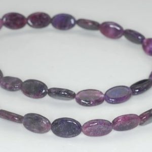 Shop Lepidolite Bead Shapes! 12X8mm Purple Lepidolite Gemstone Grade AA Oval Loose Beads 16 inch Full Strand (90188428-657) | Natural genuine other-shape Lepidolite beads for beading and jewelry making.  #jewelry #beads #beadedjewelry #diyjewelry #jewelrymaking #beadstore #beading #affiliate #ad