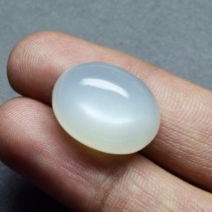 Shop Moonstone Cabochons! 13.66 cts Natural White Moonstone 18x13x7.7 mm Cabochon Oval Loose Gemstone – 100% Natural White Moonstone Gemstone – MSWHT-1062 | Natural genuine stones & crystals in various shapes & sizes. Buy raw cut, tumbled, or polished gemstones for making jewelry or crystal healing energy vibration raising reiki stones. #crystals #gemstones #crystalhealing #crystalsandgemstones #energyhealing #affiliate #ad