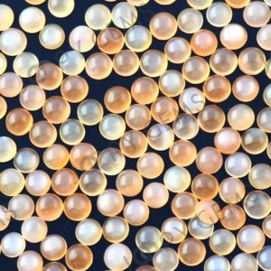 Shop Moonstone Cabochons! Peach Moonstone Cabochon 3mm Round – per stone | Natural genuine stones & crystals in various shapes & sizes. Buy raw cut, tumbled, or polished gemstones for making jewelry or crystal healing energy vibration raising reiki stones. #crystals #gemstones #crystalhealing #crystalsandgemstones #energyhealing #affiliate #ad