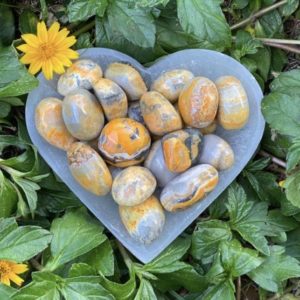 Shop Ocean Jasper Stones & Crystals! Bumblebee Jasper, Bumblebee Jasper Tumbled Stone, Bumble Bee Jasper, Polished BumbleBee Jasper | Natural genuine stones & crystals in various shapes & sizes. Buy raw cut, tumbled, or polished gemstones for making jewelry or crystal healing energy vibration raising reiki stones. #crystals #gemstones #crystalhealing #crystalsandgemstones #energyhealing #affiliate #ad