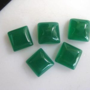 Shop Onyx Cabochons! 3 Pieces 11mm Each Natural Green Onyx Round Shape Smooth Flat Back Loose Cabochons, Round Green Onyx Gemstone For Jewelry, BB209 | Natural genuine stones & crystals in various shapes & sizes. Buy raw cut, tumbled, or polished gemstones for making jewelry or crystal healing energy vibration raising reiki stones. #crystals #gemstones #crystalhealing #crystalsandgemstones #energyhealing #affiliate #ad