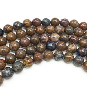 Shop Pietersite Beads! 8mm Pietersite Beads, Round Gemstone Beads, Wholesale Beads | Natural genuine round Pietersite beads for beading and jewelry making.  #jewelry #beads #beadedjewelry #diyjewelry #jewelrymaking #beadstore #beading #affiliate #ad