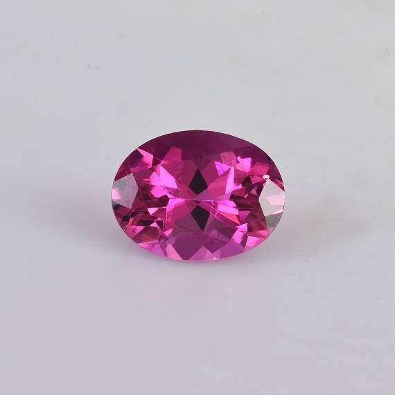 Natural Pink Tourmaline 8x6x4.3mm Faceted Cut Oval 1.3 Cts 1 Piece Loose Gemstone - 100% Natural Pink Tourmaline Gemstone - Tupnk-1005