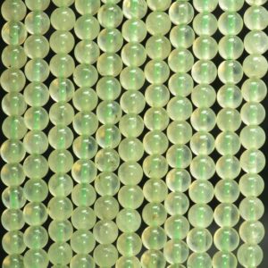 Shop Prehnite Round Beads! 6mm Prehnite Gemstone Green Grade AAA Round Loose Beads 15.5 Inch Full Strand (80007376-A258) | Natural genuine round Prehnite beads for beading and jewelry making.  #jewelry #beads #beadedjewelry #diyjewelry #jewelrymaking #beadstore #beading #affiliate #ad