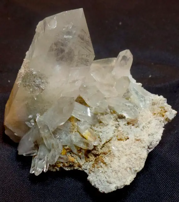 Himalayan Quartz Cluster With Chlorite Inclusions