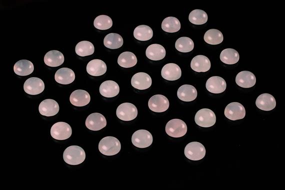 Clearance Sale - Smooth Cabochon,rose Quartz Cabochon,pink Cabochon,gemstone Cabochon,natural Cabochon,semiprecious Cabochons - Aa Quality