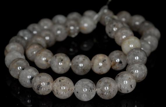 12mm Rutilated Quartz Inclusion Gemstone Grade Aa Round Loose Beads 8 Inch Half Strand (90188586-683)
