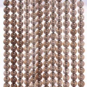 Shop Smoky Quartz Round Beads! 4MM Natural Smoky Quartz Gemstone Grade AAA Round Loose Beads 15.5 inch Full Strand (80003798-B94) | Natural genuine round Smoky Quartz beads for beading and jewelry making.  #jewelry #beads #beadedjewelry #diyjewelry #jewelrymaking #beadstore #beading #affiliate #ad