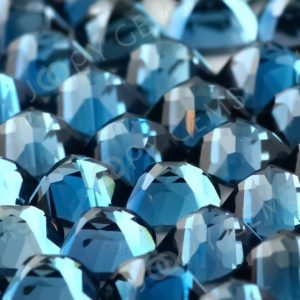 Shop Topaz Cabochons! London Blue Topaz Rose Cut Cabochon 6mm Square Cushion – per stone, | Natural genuine stones & crystals in various shapes & sizes. Buy raw cut, tumbled, or polished gemstones for making jewelry or crystal healing energy vibration raising reiki stones. #crystals #gemstones #crystalhealing #crystalsandgemstones #energyhealing #affiliate #ad