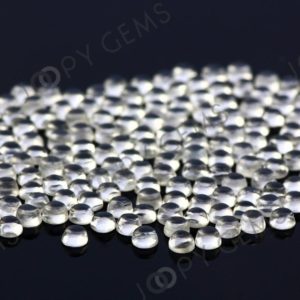 Shop Topaz Cabochons! White Topaz Cabochon 2mm Round – per stone | Natural genuine stones & crystals in various shapes & sizes. Buy raw cut, tumbled, or polished gemstones for making jewelry or crystal healing energy vibration raising reiki stones. #crystals #gemstones #crystalhealing #crystalsandgemstones #energyhealing #affiliate #ad