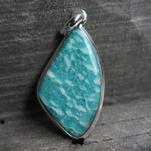 Shop Amazonite Pendants! natural amazonite pendant,925 silver pendant,amazonite pendant,green amazonite pendant,unique shape pendant,amazonite pendant | Natural genuine Amazonite pendants. Buy crystal jewelry, handmade handcrafted artisan jewelry for women.  Unique handmade gift ideas. #jewelry #beadedpendants #beadedjewelry #gift #shopping #handmadejewelry #fashion #style #product #pendants #affiliate #ad