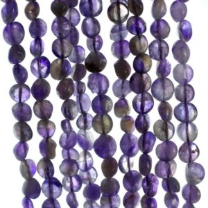 Shop Amethyst Chip & Nugget Beads! 4-6mm Royal Amethyst Gemstone Purple Pebble Nugget Loose Beads 14 inch Full Strand (90185030-895) | Natural genuine chip Amethyst beads for beading and jewelry making.  #jewelry #beads #beadedjewelry #diyjewelry #jewelrymaking #beadstore #beading #affiliate #ad