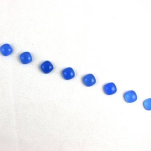 Shop Blue Chalcedony Cabochons! AAA Quality 4 Pair Dark Sky Blue Chalcedony Cabochons,Flat Back Cabs,Sky Blue Cabochons,loose cabochons,Square Chalcedony,Smooth Cabochon. | Natural genuine stones & crystals in various shapes & sizes. Buy raw cut, tumbled, or polished gemstones for making jewelry or crystal healing energy vibration raising reiki stones. #crystals #gemstones #crystalhealing #crystalsandgemstones #energyhealing #affiliate #ad