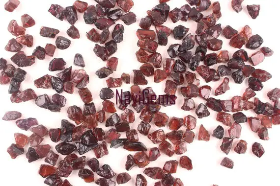 Aaa Quality 50 Pieces Natural Garnet Rough,loose Gemstone,6-8 Mm Approx,making Jewelry,raw Garnet,red Garnet,wholesale Price New Arrival