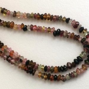 Shop Green Tourmaline Beads! 4-5mm  Multi Tourmaline Plain Button Beads, Shaded Multi Tourmaline 13 Inch Plain Rondelles, Green Tourmaline For Necklace – PAG4 | Natural genuine other-shape Green Tourmaline beads for beading and jewelry making.  #jewelry #beads #beadedjewelry #diyjewelry #jewelrymaking #beadstore #beading #affiliate #ad