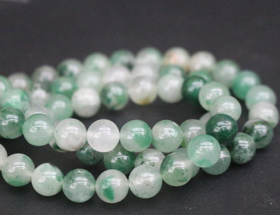 African Green Calcedony Beads,smooth And Round Jade Beads,green Jade Beads,15 Inches One Starand