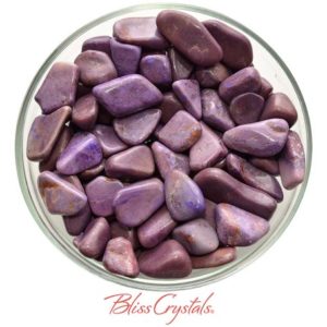 Shop Tumbled Jade Crystals & Pocket Stones! 1 PURPLE JADE or Lavender Jade Tumbled Stone Grade AAA aka Dream Stone #PJ23 | Natural genuine stones & crystals in various shapes & sizes. Buy raw cut, tumbled, or polished gemstones for making jewelry or crystal healing energy vibration raising reiki stones. #crystals #gemstones #crystalhealing #crystalsandgemstones #energyhealing #affiliate #ad