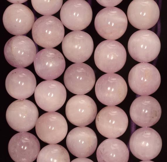 12mm Genuine Kunzite Gemstone Grade Aaa Pinkish Purple Round Loose Beads 7.5 Inch Half Strand (80005556-470)