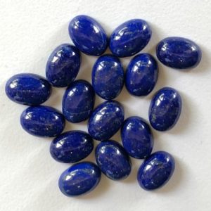 Shop Lapis Lazuli Cabochons! 10x15mm Lapis Lazuli Oval Cabochons, Natural Plain Oval Lapis Lazuli Cabochons, Loose Lapis Lazuli, 5 Pieces Lapis For Jewlery – ANG39 | Natural genuine stones & crystals in various shapes & sizes. Buy raw cut, tumbled, or polished gemstones for making jewelry or crystal healing energy vibration raising reiki stones. #crystals #gemstones #crystalhealing #crystalsandgemstones #energyhealing #affiliate #ad