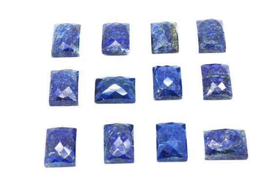 Clearance Sale - Rectangle Lapis Gemstone,cabochons,gemstone Cabochon,lapis Lazuli Cabochon,rectangular Cabochons,faceted Gems,aa Quality