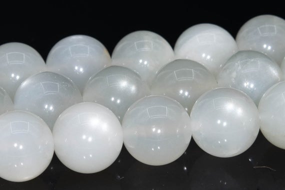 10mm White Flash Moonstone Beads Grade Aaa Genuine Natural Gemstone Full Strand Round Loose Beads 15.5" /7.5" Bulk Lot Options (110755-3238)