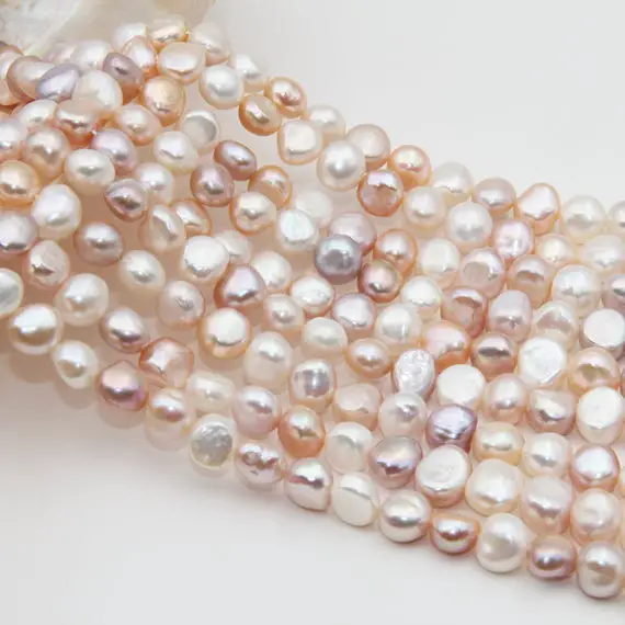 10~11mm Fresh Water Nugget Pearl Beads,mix Color Pearl,loose Pearl Strand Beads,natural Seed Freshwater Pearl,good Pearl Jewelry Beads.