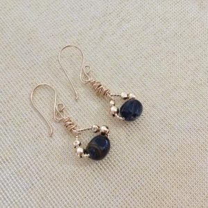 Pietersite Stone Earrings, 14K Gold Filled Earrings, Stone Gold Earrings | Natural genuine Pietersite earrings. Buy crystal jewelry, handmade handcrafted artisan jewelry for women.  Unique handmade gift ideas. #jewelry #beadedearrings #beadedjewelry #gift #shopping #handmadejewelry #fashion #style #product #earrings #affiliate #ad