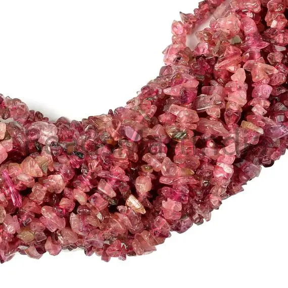 2x3-4x7 Mm Pink Tourmaline Chip Gemstone Beads, Pink Tourmaline Gemstone Beads, Pink Tourmaline Chips Nuggets Beads,tourmaline Smooth Chips