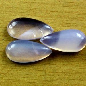 Shop Quartz Cabochons! Genuine Quality Natural Lavender Quartz Gemstone, Smooth Pear Shape Cabochons,3 Pieces Cabs Size 9×20 MM Making jewelry Wholesale Price | Natural genuine stones & crystals in various shapes & sizes. Buy raw cut, tumbled, or polished gemstones for making jewelry or crystal healing energy vibration raising reiki stones. #crystals #gemstones #crystalhealing #crystalsandgemstones #energyhealing #affiliate #ad