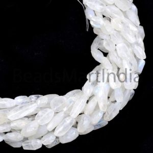 Shop Rainbow Moonstone Chip & Nugget Beads! Rainbow Moonstone Faceted Nuggets (Tumble), Moonstone Faceted Nuggets Shape Beads, Rainbow Moonstone Faceted Natural Wholesale Beads | Natural genuine chip Rainbow Moonstone beads for beading and jewelry making.  #jewelry #beads #beadedjewelry #diyjewelry #jewelrymaking #beadstore #beading #affiliate #ad