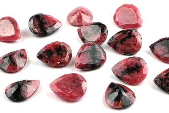 Pear Stone,rhodonite Stone,rhodonite Gemstone,gemstone Teardrop,teardrop Jewelry,pink Gemstone,loose Stones Semiprecious - Aa Quality