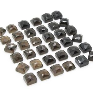 Shop Smoky Quartz Cabochons! Square smoky quartz cabochons,square cabochons,square cut gem,gemstone cabochons,brown smokey quartz,faceted cabs,AA Quality | Natural genuine stones & crystals in various shapes & sizes. Buy raw cut, tumbled, or polished gemstones for making jewelry or crystal healing energy vibration raising reiki stones. #crystals #gemstones #crystalhealing #crystalsandgemstones #energyhealing #affiliate #ad