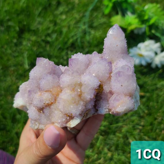 Spirit Quartz Cluster, Cactus Quartz Crystal For Decor