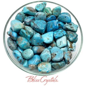 Shop Tumbled Turquoise Crystals & Pocket Stones! 1 Genuine TURQUOISE Tumbled Stone with Drilled Hole, Mexican Healing Crystal and Stone #TT09 | Natural genuine stones & crystals in various shapes & sizes. Buy raw cut, tumbled, or polished gemstones for making jewelry or crystal healing energy vibration raising reiki stones. #crystals #gemstones #crystalhealing #crystalsandgemstones #energyhealing #affiliate #ad