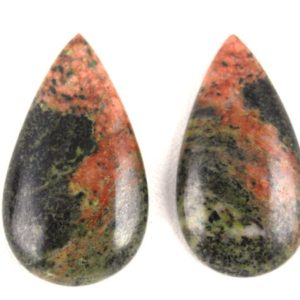 2 Pcs Natural Unakite Jasper Cabochon,Unakite loose gemstone,Unakite Cabochon gemstone,Unakite Jasper,Unakite gemstone,Pear Shape,Wholesale | Natural genuine stones & crystals in various shapes & sizes. Buy raw cut, tumbled, or polished gemstones for making jewelry or crystal healing energy vibration raising reiki stones. #crystals #gemstones #crystalhealing #crystalsandgemstones #energyhealing #affiliate #ad