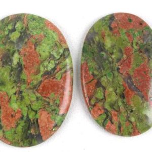 2 Pcs Natural Unakite Jasper Cabochon,Unakite loose gemstone, Unakite Cabochon gemstone,Unakite Jasper,Unakite gemstone,Oval Shape,Wholesale | Natural genuine stones & crystals in various shapes & sizes. Buy raw cut, tumbled, or polished gemstones for making jewelry or crystal healing energy vibration raising reiki stones. #crystals #gemstones #crystalhealing #crystalsandgemstones #energyhealing #affiliate #ad